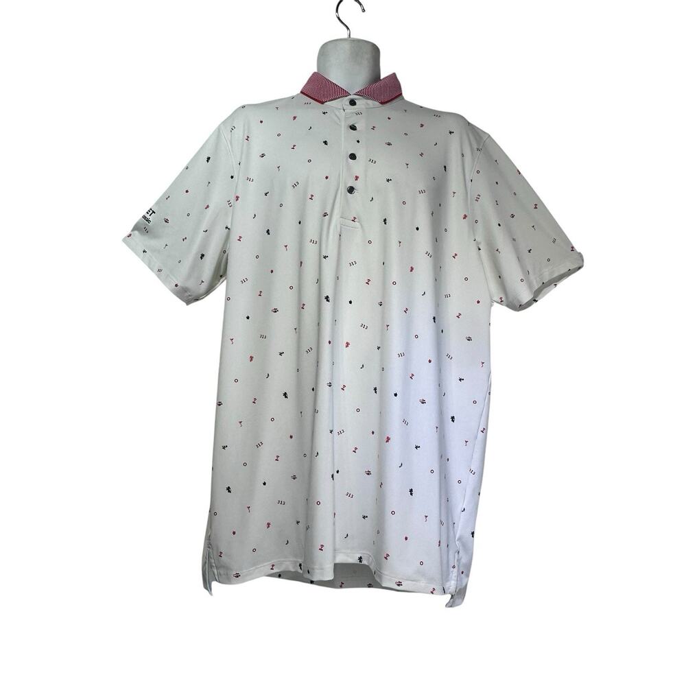 Greyson Custom Polo rocket chicago 313 Size XL